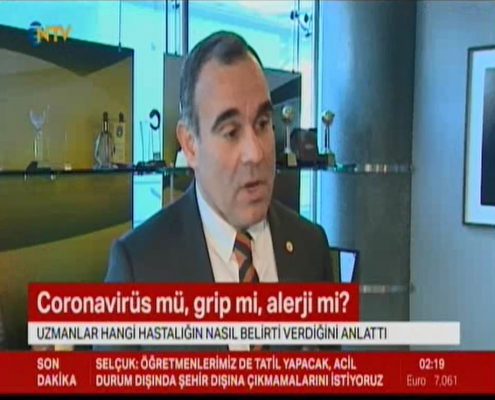 coronavirüs mü alerji mi - Prof. Dr. Bülent Enis Şekerel